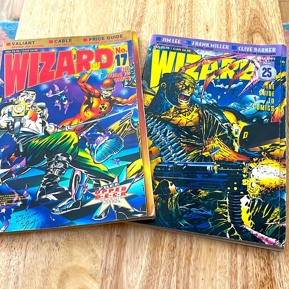 - Wizard The Guide To Comics Bundle 1993
